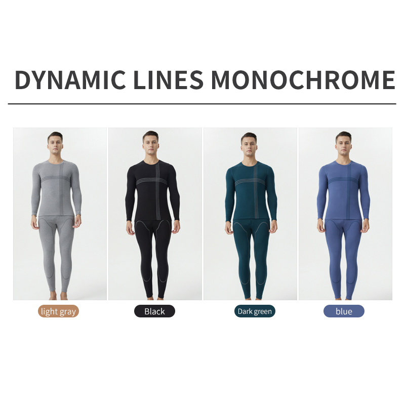 طقم رقبة دائرية للرجال من Dynamic Line